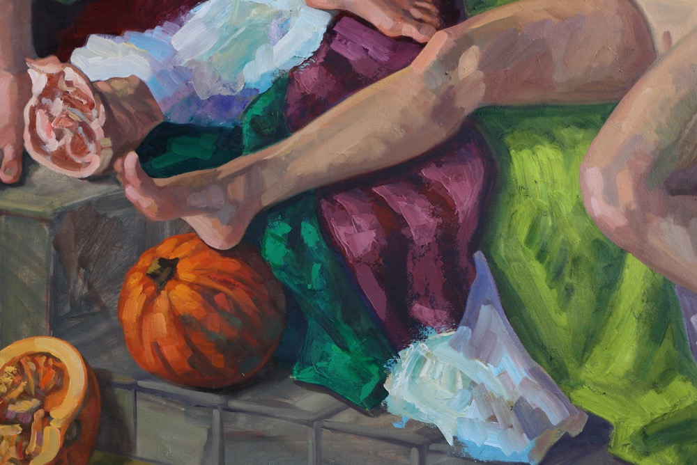 Maenads II (detail)