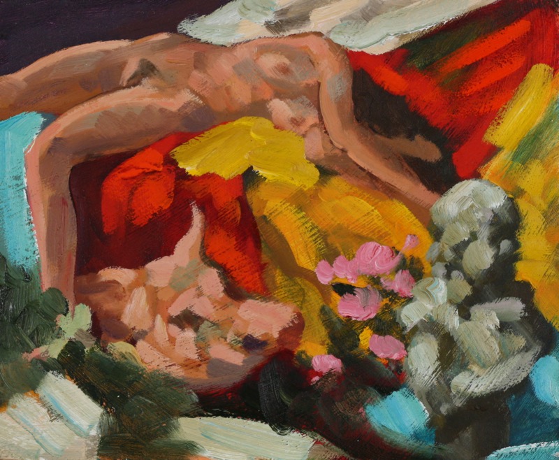 Ariadne: oil on canvas, 23 x 28 cm, 2011