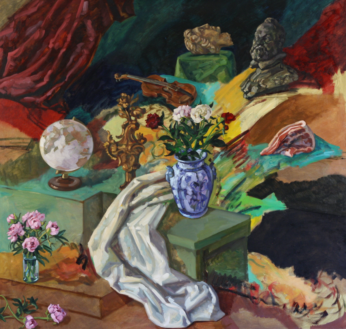 untitled; oil on canvas, 200 x 215 cm, 2015